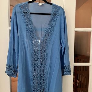 La Blanca swim suit cover, XL